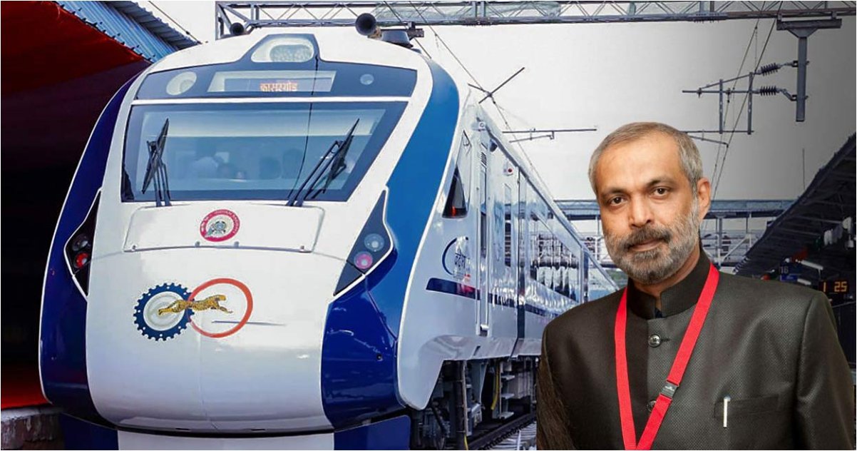 Read more about the article सिर्फ 18 महीने में वंदे भारत एक्सप्रेस ट्रेन बना देने वाले सुधांशु मनी की जीवन कहानी